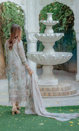 D# 01-Pearl Grey 3 Piece