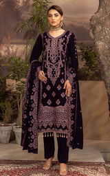 LNF-91 MAJANTA LUXURY VALVET