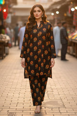 LBK-1642-Digital Khaddar 2 Piece Unstitched Shirt & Trouser