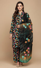 D# 10001 Cotton Cambric 3 Piece Unstitched