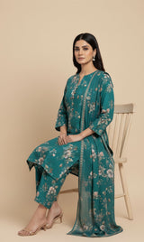 D# 10003 Cotton Cambric 3 Piece Unstitched