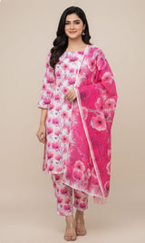 D# 10006 Cotton Cambric 3 Piece Unstitched