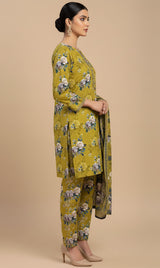 D# 10014 Cotton Cambric 3 Piece Unstitched