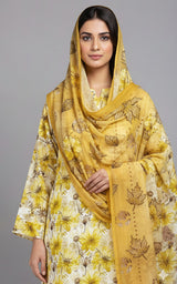 D# 2277-Digital Khaddar 3 Piece Unstitched