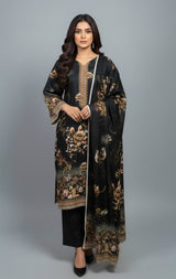 D# 24001 Digital Khaddar 3 Piece Unstitched