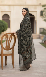 D#7054 DIGITAL CLASSIC LINEN 3PCS UNSTITCHED