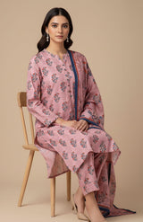 D#7059 DIGITAL CLASSIC LINEN 3PCS UNSTITCHED