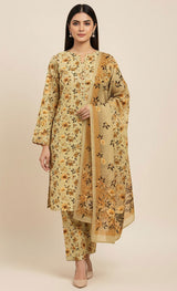 D# 8026 PRINTED BANA DORA 3 PCS UNSTITCHED