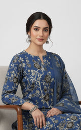 D# 8028 PRINTED BANA DORA 3 PCS UNSTITCHED