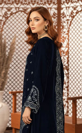 LNF-85 TEAL BLUE LUXURY VALVET