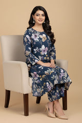 D # 03 PRINTED BANADORA 2 PCS SHIRT & TROUSER