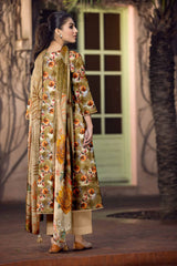 D#519 PRINTED SKIN 3 PCS UNSTITCHED