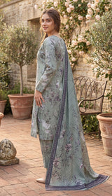 D#09 GREEN-TINT 3 PCS UNSTITCHED