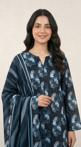 D# 4016 Banadora Lawn 3 Pcs Unstitched
