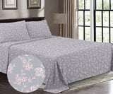 LBS-6261-KING BED SHEET SET T-150
