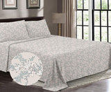 LBS-6263-KING BED SHEET SET T-150