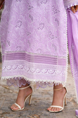 LN-01 LILAC 2 PCS SHIRT & TROUSER