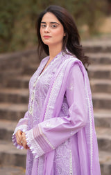 LN-01 LILAC 2 PCS SHIRT & TROUSER