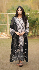 LN-02 Cloudy-Grey 3Piece