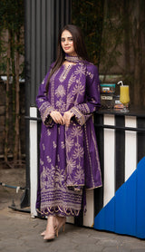 LNF-13-ROYAL PURPLE 3 Piece
