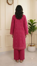 LNF 183 BRIGHT ROSE 2 PCS SHIRT & TROUSER