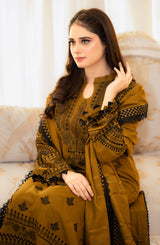 LNF-22 MEHNDI 3 Piece