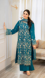 LNF-26-IRIS BLUE 3 Piece