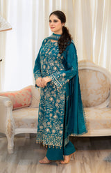 LNF-26-IRIS BLUE 3 Piece