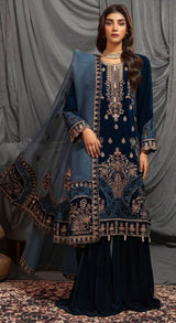 LNF-100 TEAL BLUE LUXURY VALVET