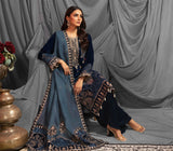 LNF-100 TEAL BLUE LUXURY VALVET