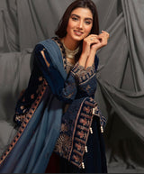 LNF-100 TEAL BLUE LUXURY VALVET