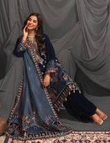 LNF-100 TEAL BLUE LUXURY VALVET