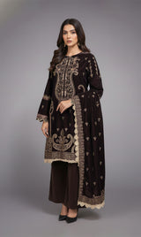 LNF-107 DEEP BROWN LUXURY VALVET