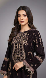 LNF-107 DEEP BROWN LUXURY VALVET