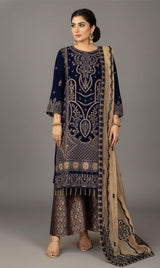 LNF-110 BLUE LUXURY VALVET