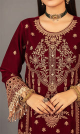 LNF-111 MAROON LUXURY VALVET