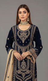 LNF-112 BLUE LUXURY VALVET