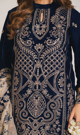 LNF-120 BLUE LUXURY VALVET