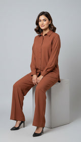 LNF-130 GOLD FLAME RTW SHIRT & TROUSER