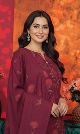 LNF-144 Deep Pink Karandi 3 Piece Unstitched