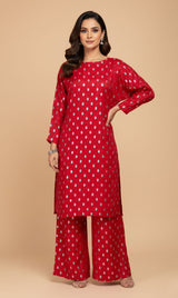 2 PCS LNF 162 SHIMMER RED UNSTITCHED