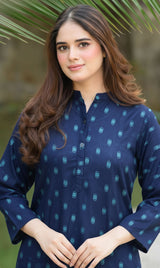 2 PCS LNF 164 SHIMMER BLUE UNSTITCHED