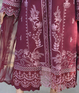 LNF 60 DEEP MAJANTA 2 PCS SHIRT & Trouser