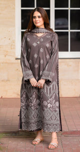 LNF 62 IRON GRFEY 2 PCS SHIRT & TROUSER