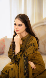 LNF-22 MEHNDI 3 Piece
