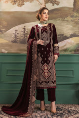 LNF-86 MAROON LUXURY VALVET