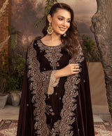 LNF-87 BROWN LUXURY VALVET