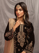 LNF-96 BROWN LUXURY VALVET