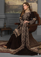 LNF-97 BROWN LUXURY VALVET