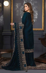 LNF-99 TEAL BLUE LUXURY VALVET